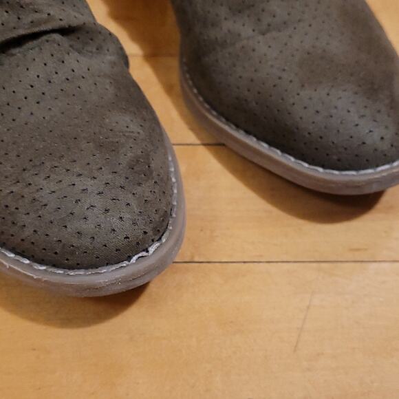 Report Women's Booties Pull on Ankle Boots Size 8.5 Olive Green Fall Comfortable - Picture 4 of 11